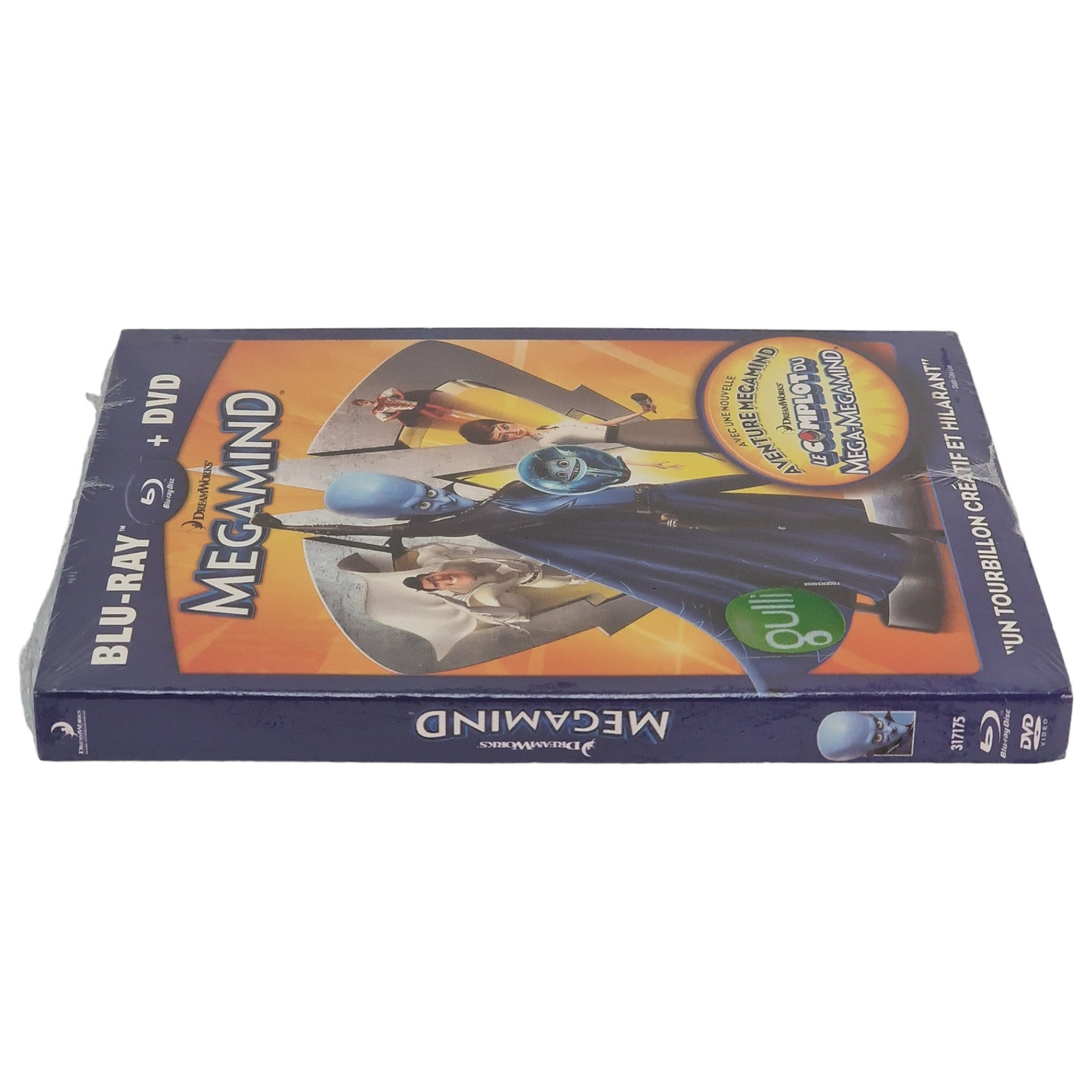 Megamind  DVD -Blu-ray + DVD France Region B DreamWorks 2011