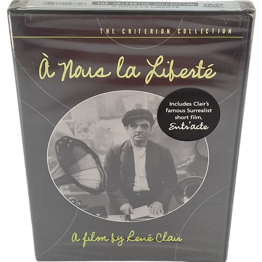 À Nos la Liberté DVD La collection Criterion US Import VF Region A Henri Marchand
