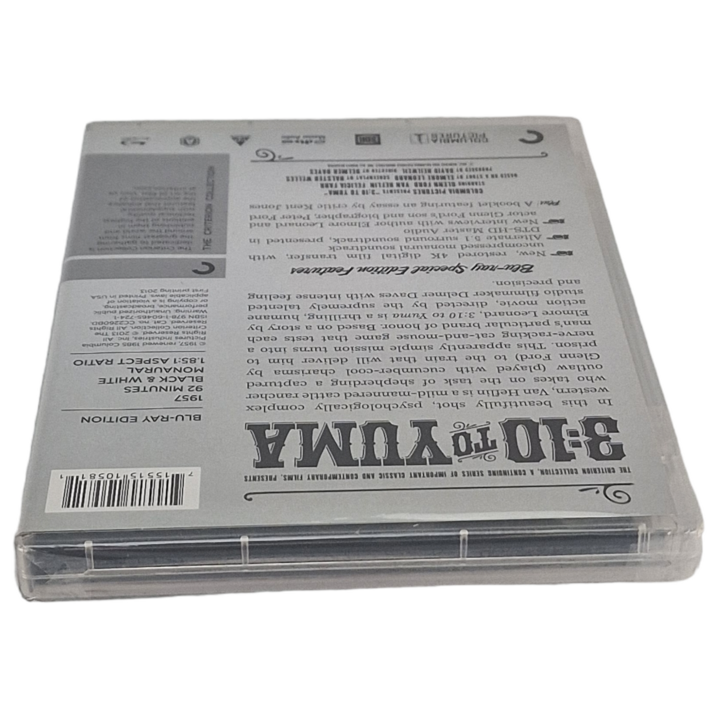 3:10 to Yuma Blu-ray La collection Criterion 2013 Region A   VO