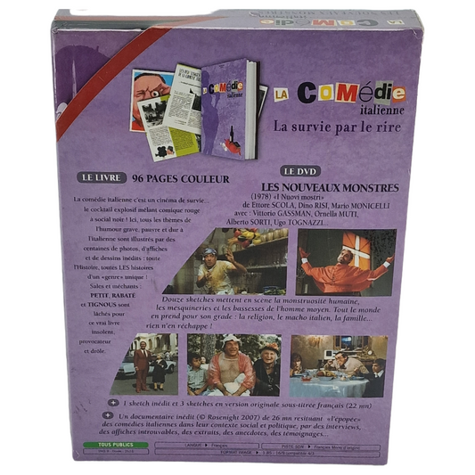 Les Nouveaux monstres – Coffret DVD – Zone 2 – vue 3