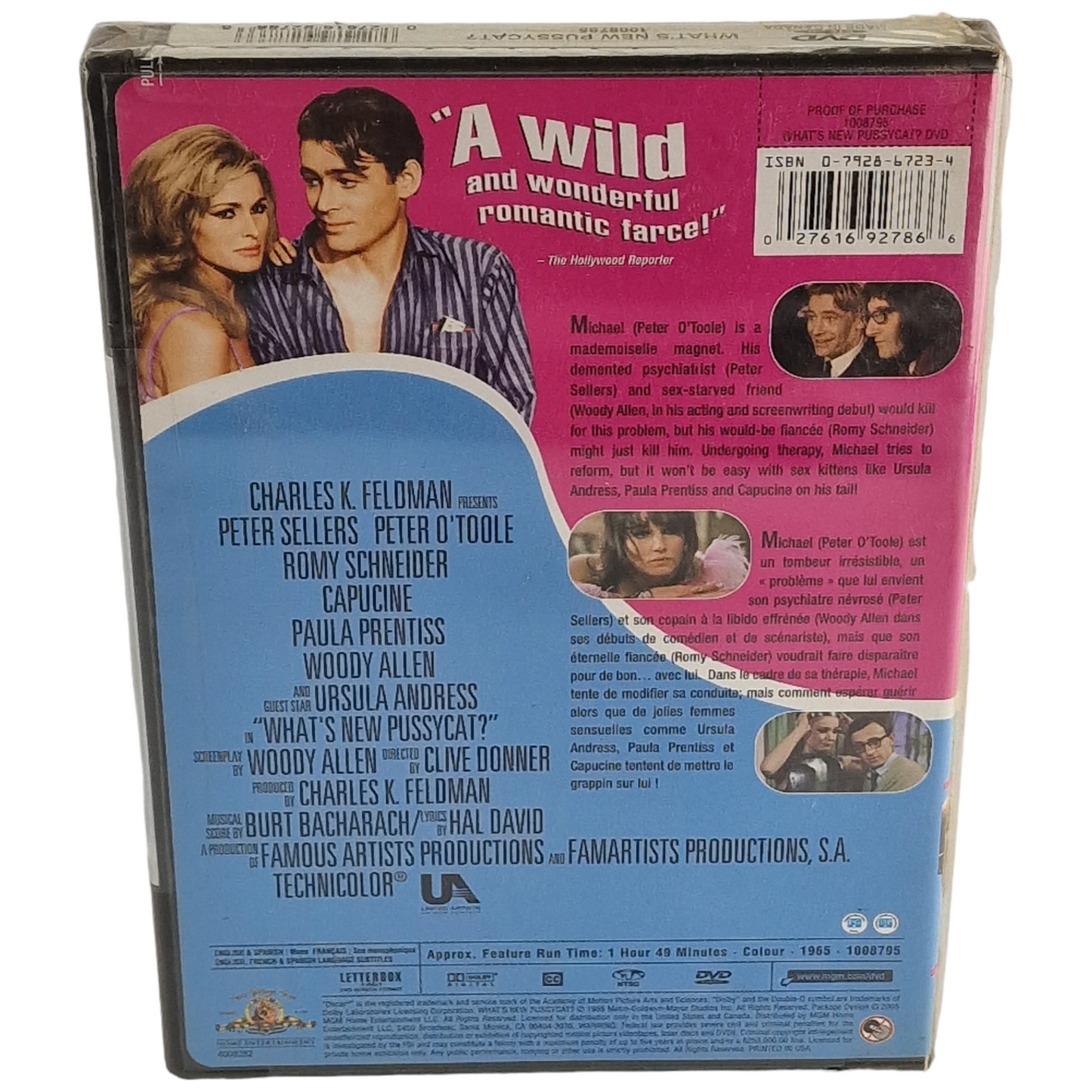 Quoi de neuf, Pussycat ? DVD  Peter Sellers US Import Région 1  VF 2005 Neuf