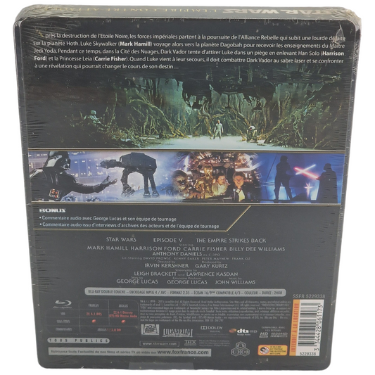 Star Wars: Episode V - L'Empire Contre-Attaque – SteelBook Blu-ray – Zone B – vue 3