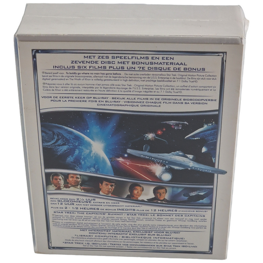 Star Trek – Original Motion Picture Collection 1 à 6 – Digipack Blu-ray – Zone B – vue 3