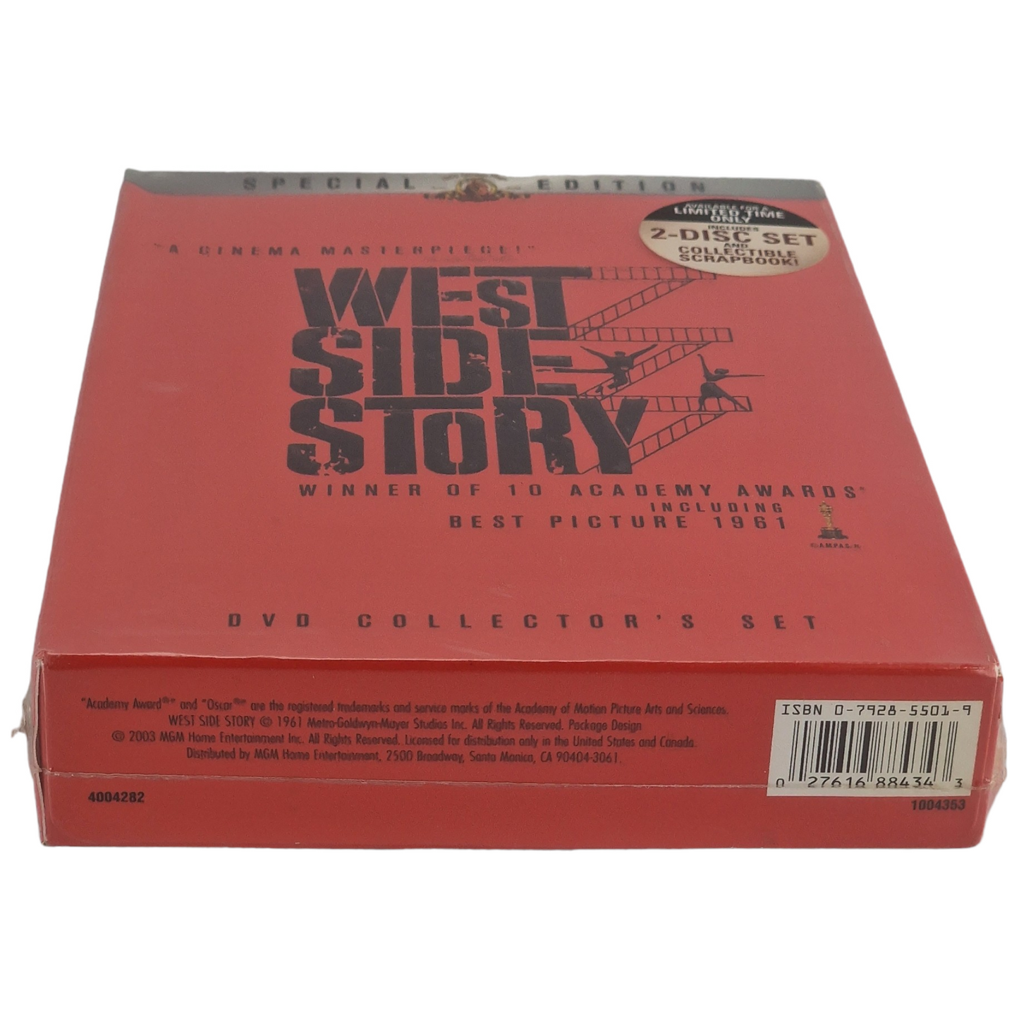 West Side Story DVD DigiPack Coffret Collector Region A Neuf