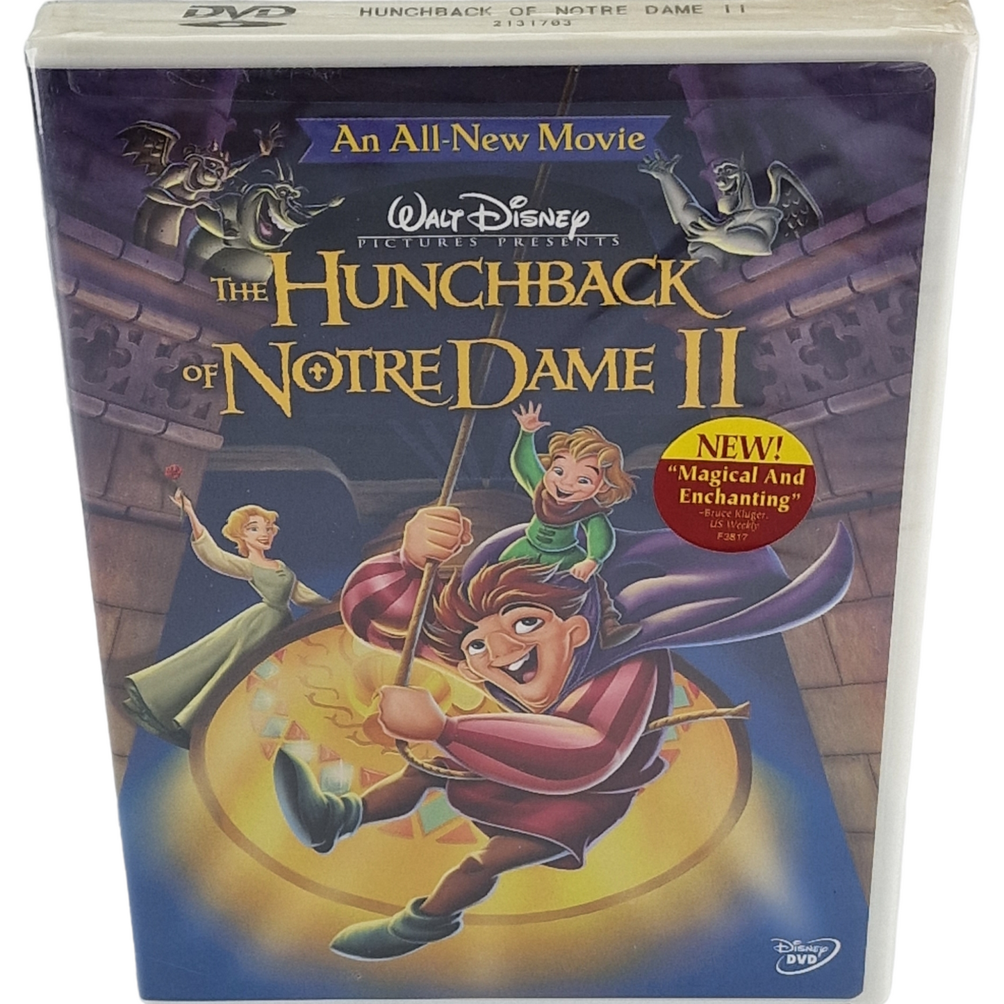 Le Bossu de Notre-Dame 2 DVD  US Import  Région 1 VF  2002 Neuf