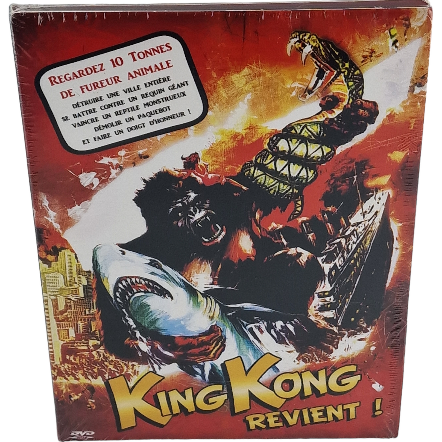 King Kong revient !  A*P*E DVD france  Region 2