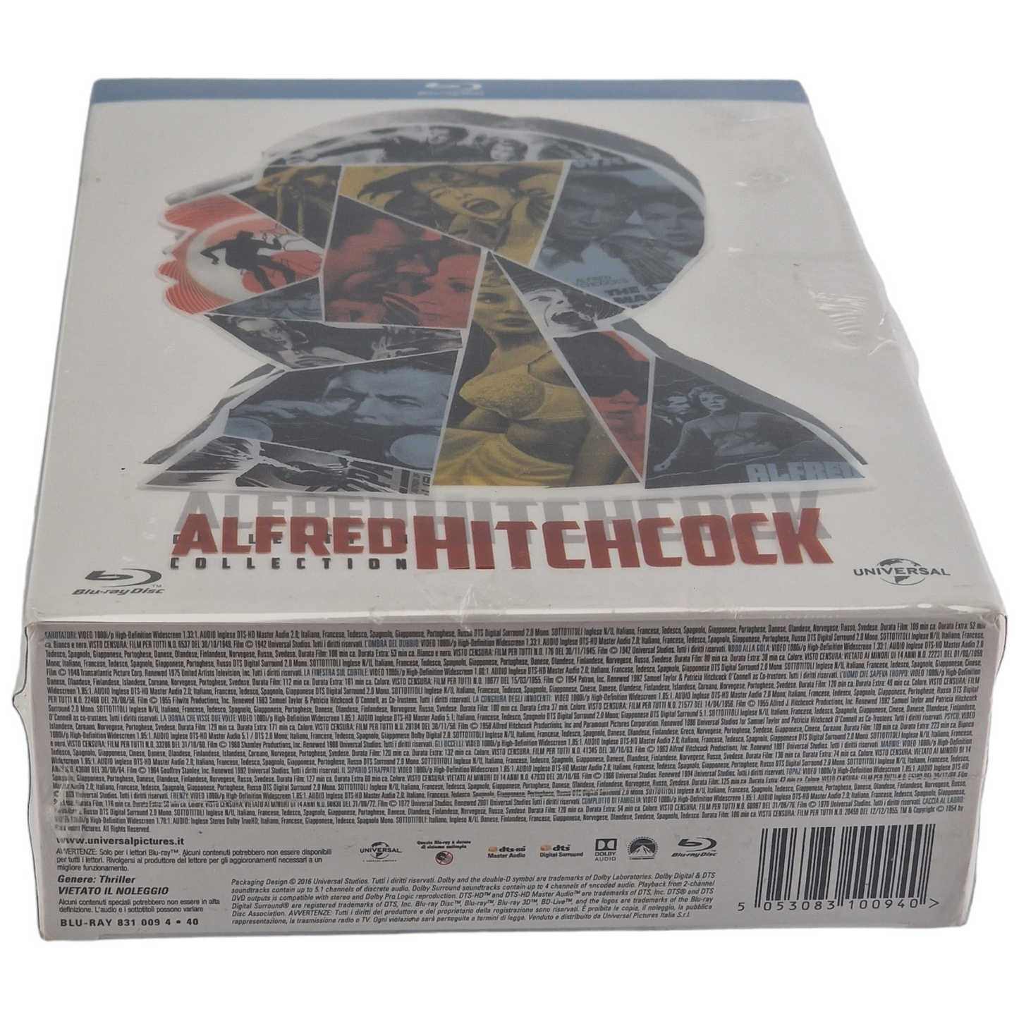 Alfred Hitchcock Collection coffret Blu-ray 15 Films Region B  2016 Fr Neuf