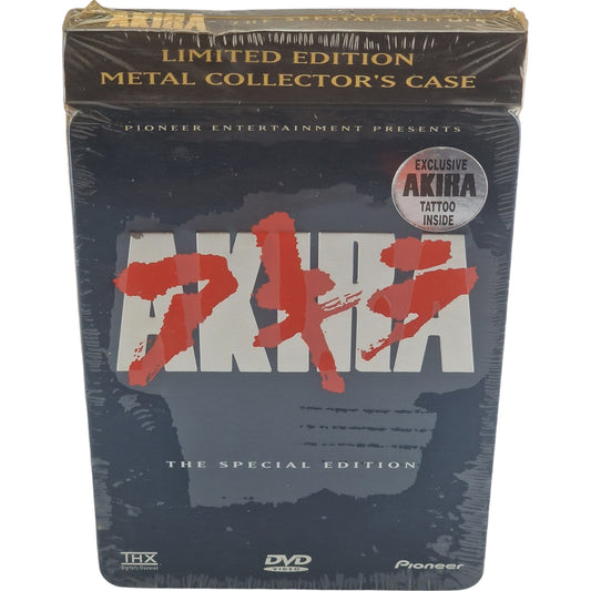 Akira 1988 DVD MetalPak Débossé L'édition spéciale Steelbook US  Region A 2001