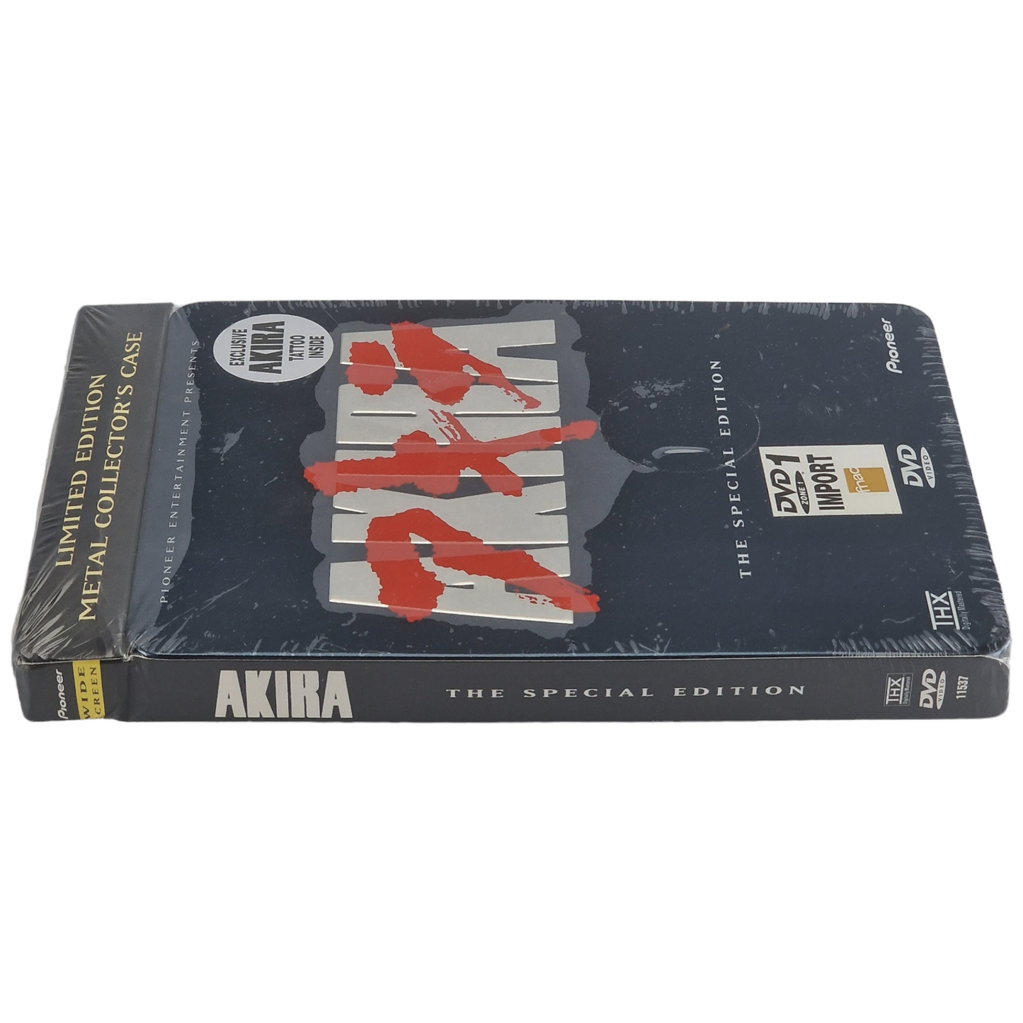 Akira 1988 DVD MetalPak Débossé L'édition spéciale Steelbook US  Region A 2001