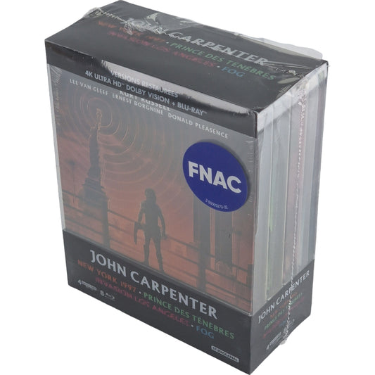 John Carpenter – Coffret 4 films – SteelBook 4 K Blu-ray Ultra HD + Blu-ray – Zone libre – vue 2