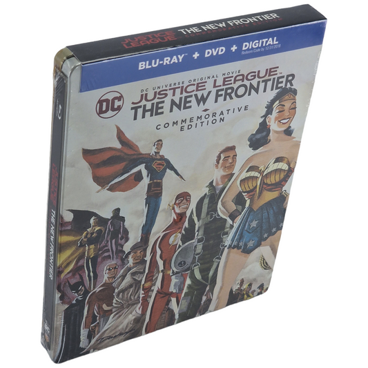 Justice League : La Nouvelle Frontière – SteelBook Blu-ray + DVD – visuel 2
