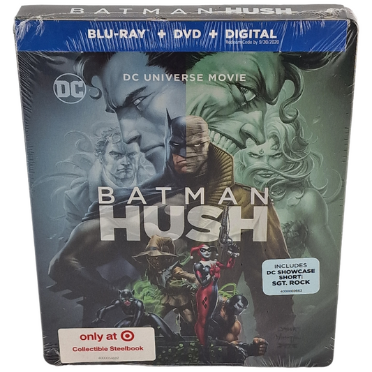 Batman: Hush Blu-ray SteelBook  Blu-ray + DVD + Digital HD 2019 VF Zone A