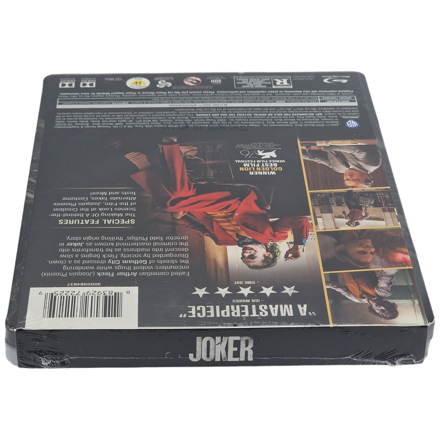 Joker Blu-ray SteelBook Blu-ray + DVD  Joaquin Phoenix, Robert De Niro Zone A