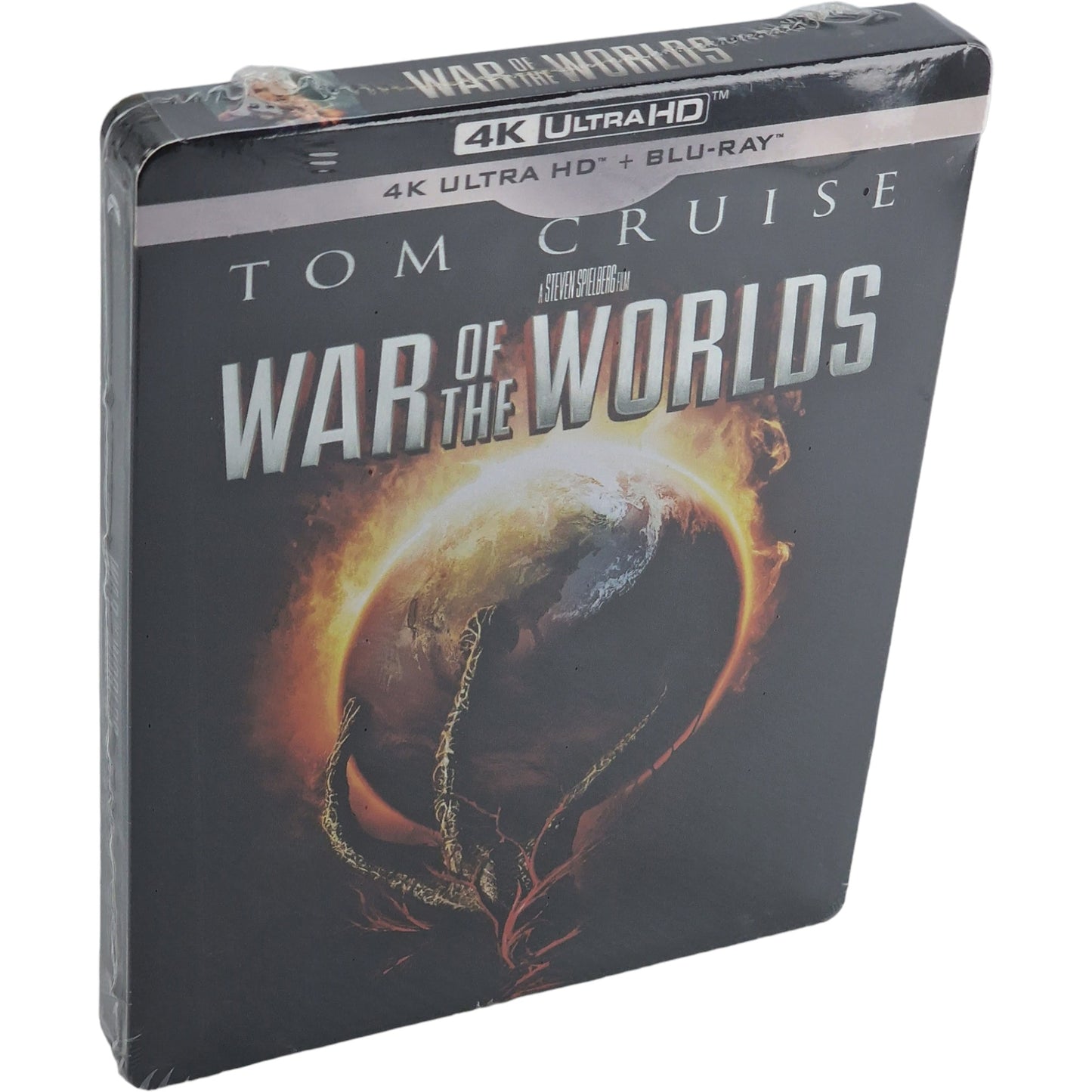 War of the Worlds Blu-ray 4K Ultra HD + Blu-ray SteelBook Zavvi Spielberg B