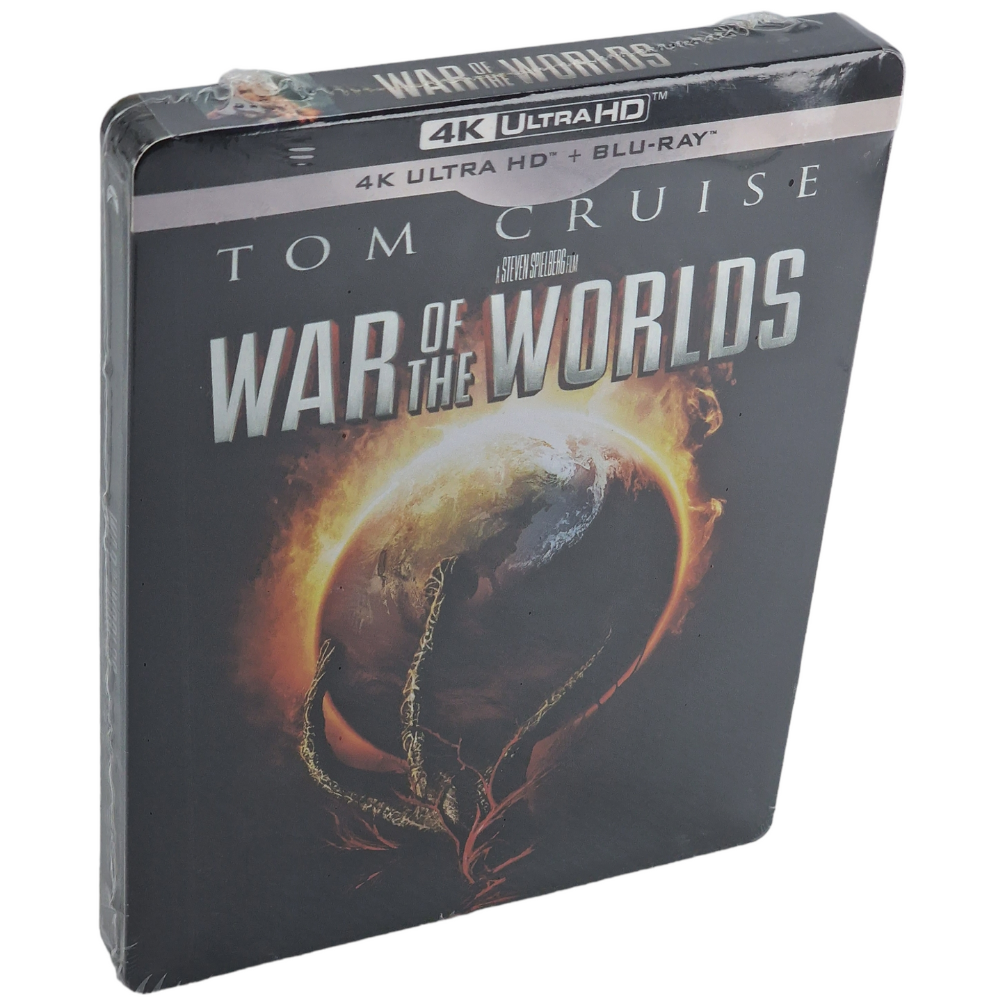 War of the Worlds Blu-ray 4K Ultra HD + Blu-ray SteelBook Zavvi Spielberg B