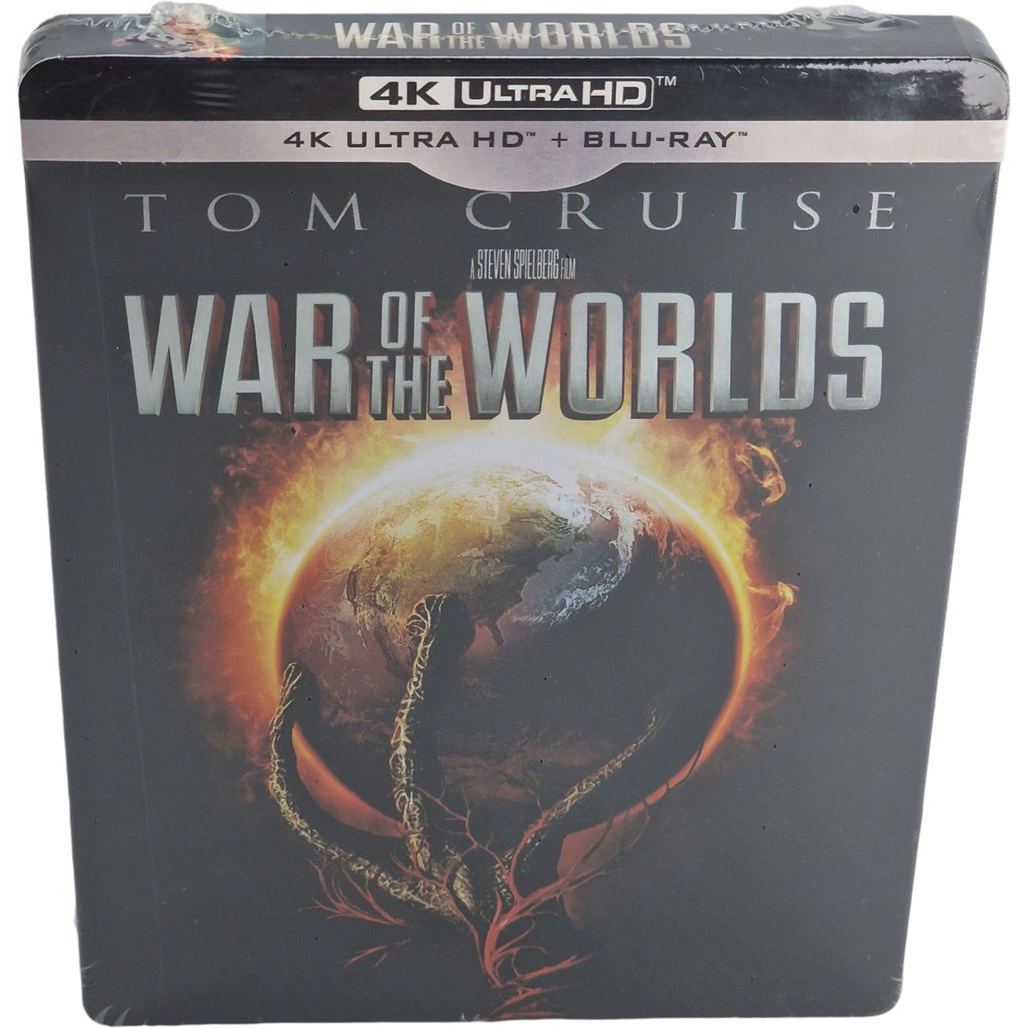 War of the Worlds Blu-ray 4K Ultra HD + Blu-ray SteelBook Zavvi Spielberg B