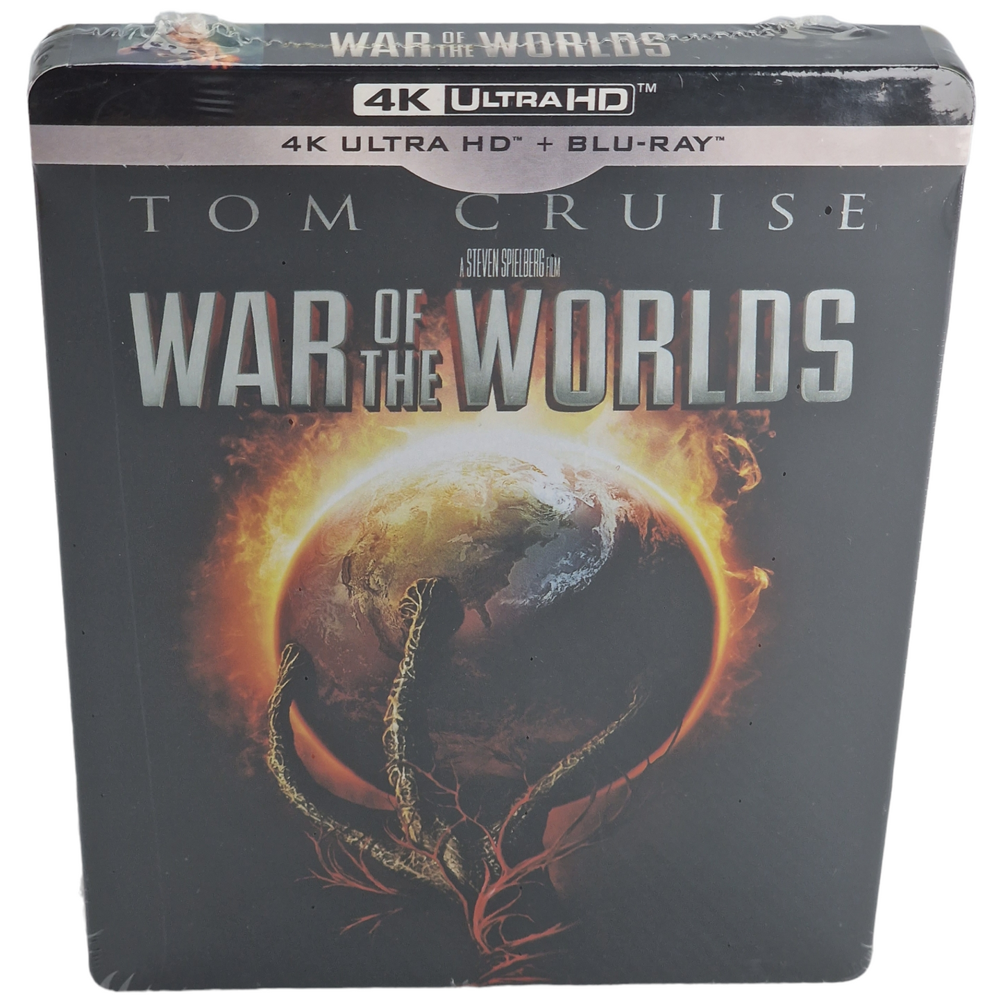 War of the Worlds Blu-ray 4K Ultra HD + Blu-ray SteelBook Zavvi Spielberg B