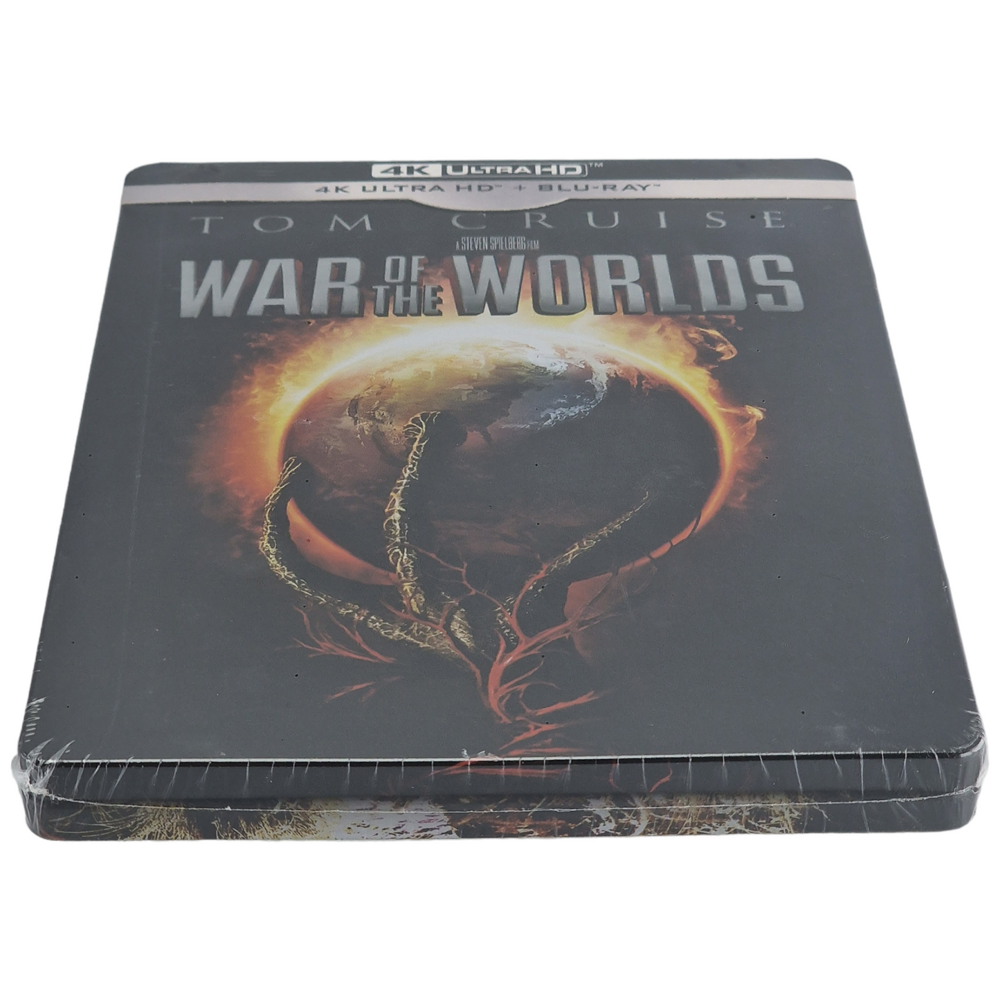War of the Worlds Blu-ray 4K Ultra HD + Blu-ray SteelBook Zavvi Spielberg B