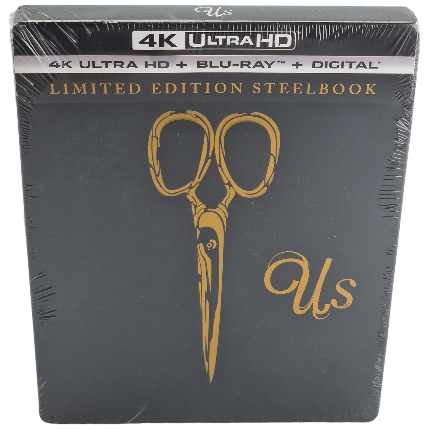 Us  4K Ultra HD + Blu-ray + Digital HD SteelBook Embossé Jordan Peele [-18] Libre