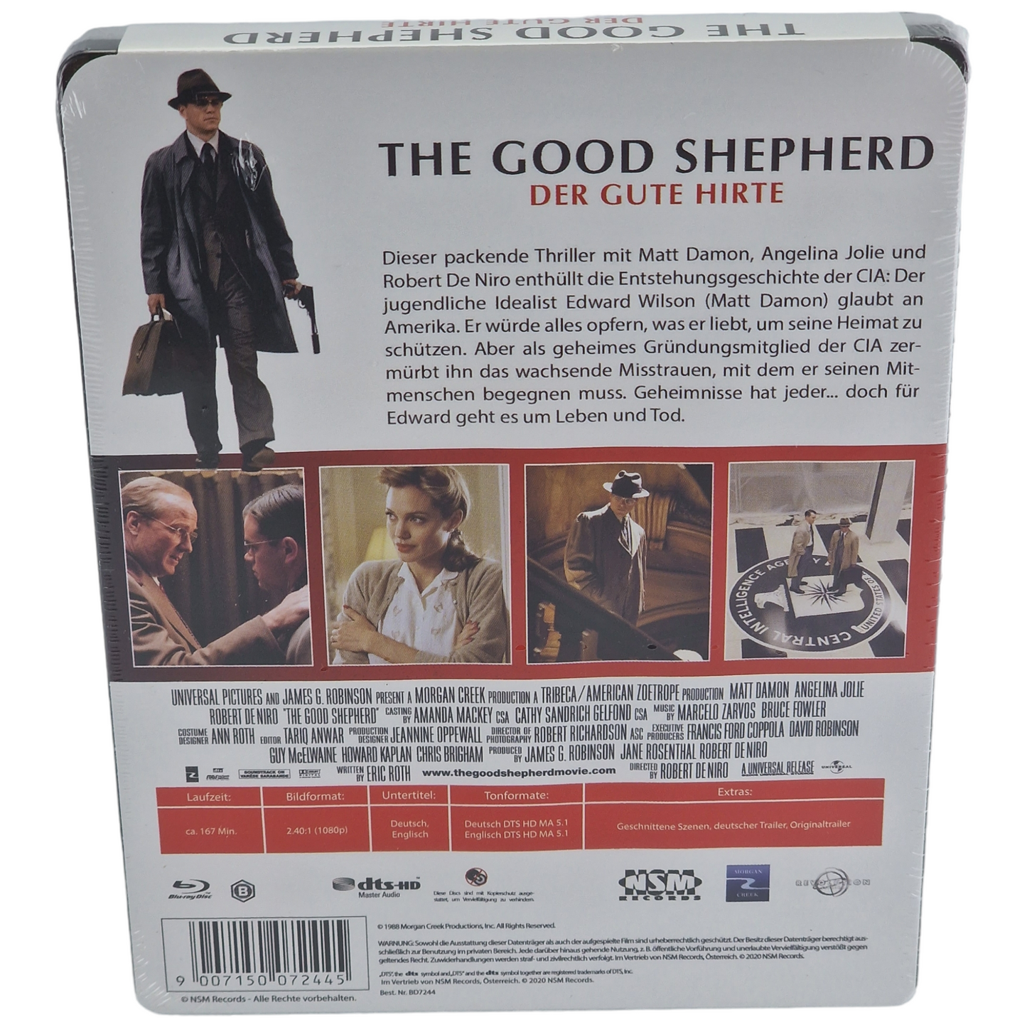 The Good Shepherd [2006 Matt Damon Raisons d'État] Blu-ray Steelbook 2020  B SHOPI