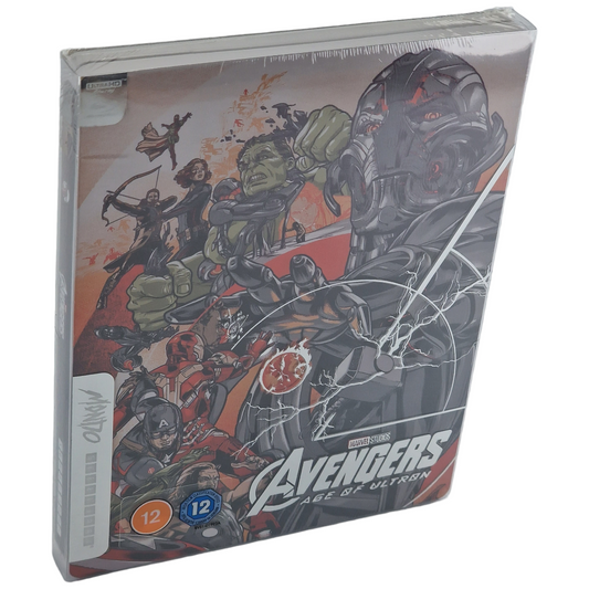 Avengers : Age of Ultron (2015) - SteelBook 4K Ultra HD + Blu-ray - Zone libre + Zone B - vue 2