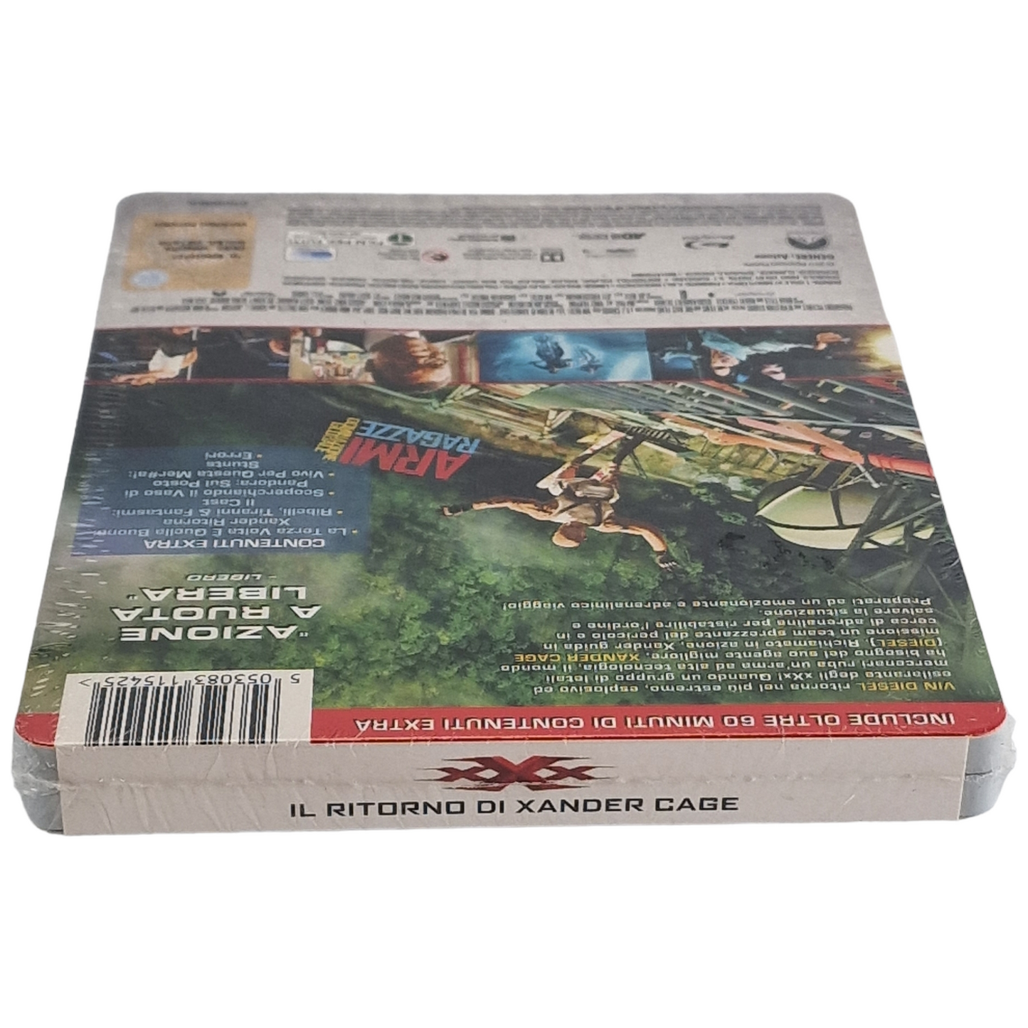 xXx: Return of Xander Cage Blu-ray SteelBook Débossé Vin Diesel 2017 D.J. Caruso  B