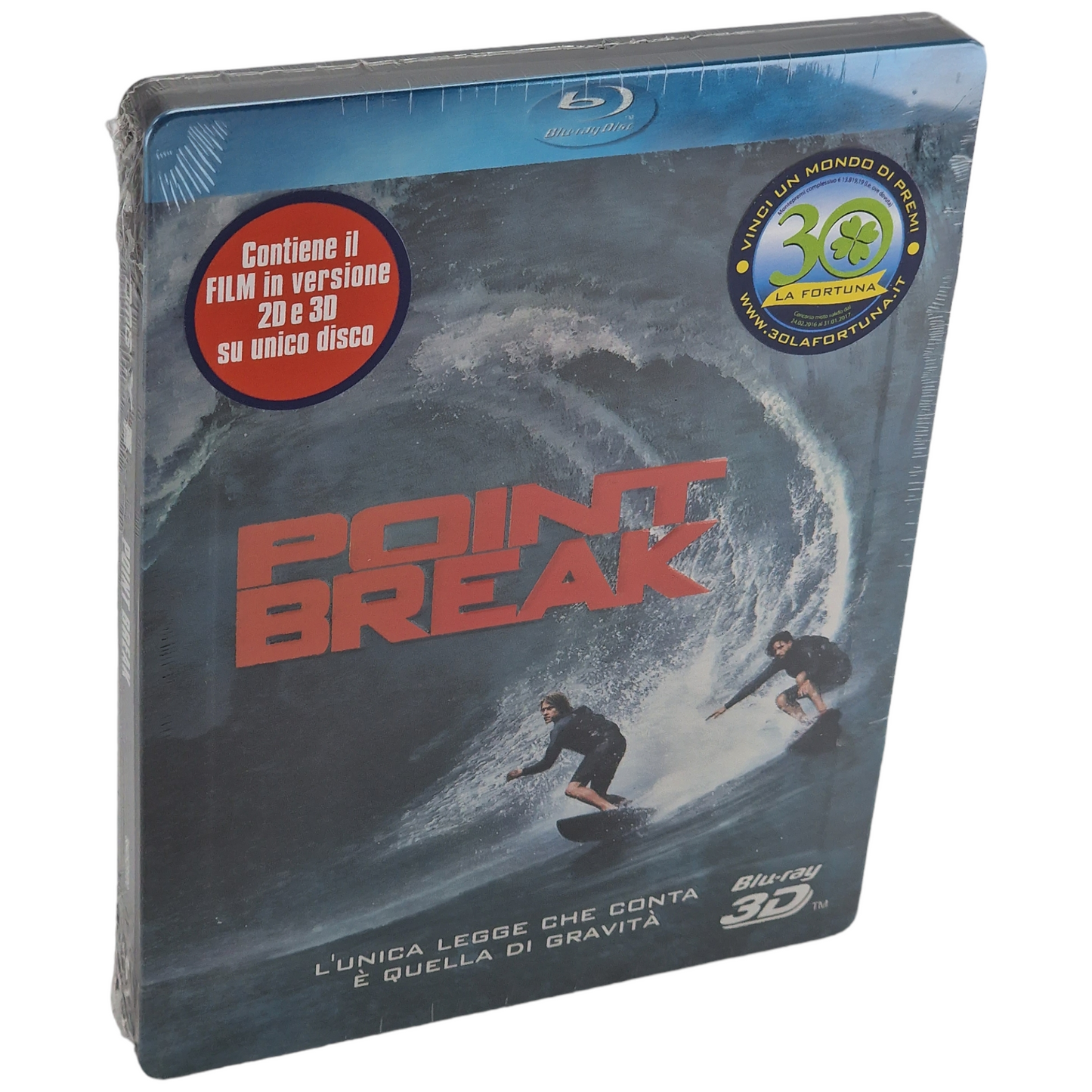 Point Break 2015  Blu-ray 3D + Blu-ray  SteelBook Débossé  Ericson  Core 2016  B