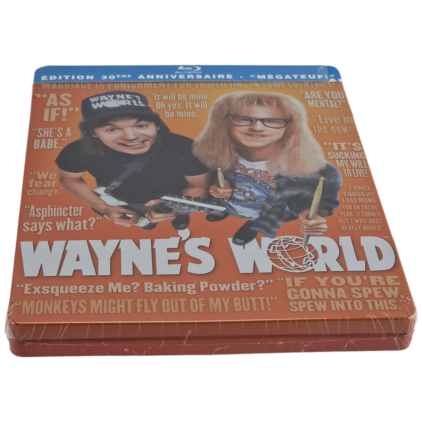 Wayne's World 1992  Blu-ray SteelBook Édition 30 Anniversaire 2022 Region B