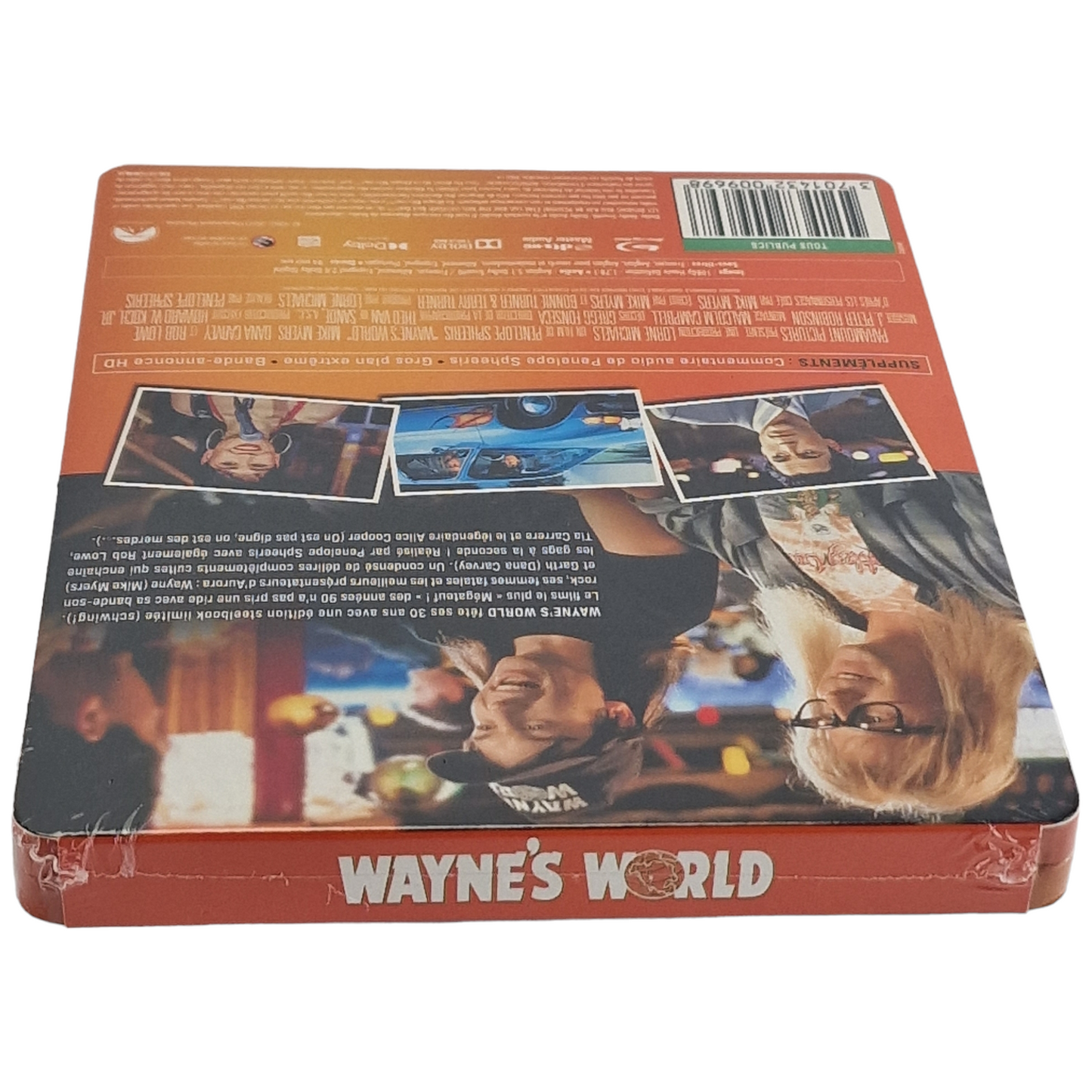 Wayne's World 1992  Blu-ray SteelBook Édition 30 Anniversaire 2022 Region B