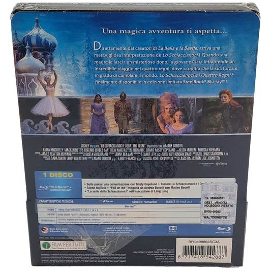 Casse-Noisette et les Quatre Royaumes (2018) - SteelBook Blu-ray 3D + Blu-ray - Zone libre - vue 3