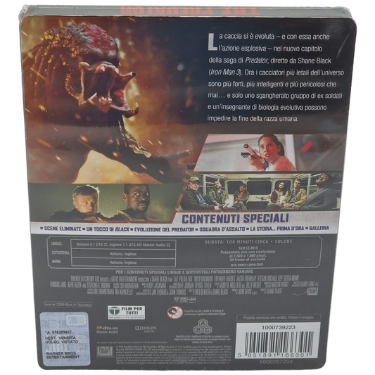 The Predator (2018) - SteelBook Blu-ray - Zone B - vue 3