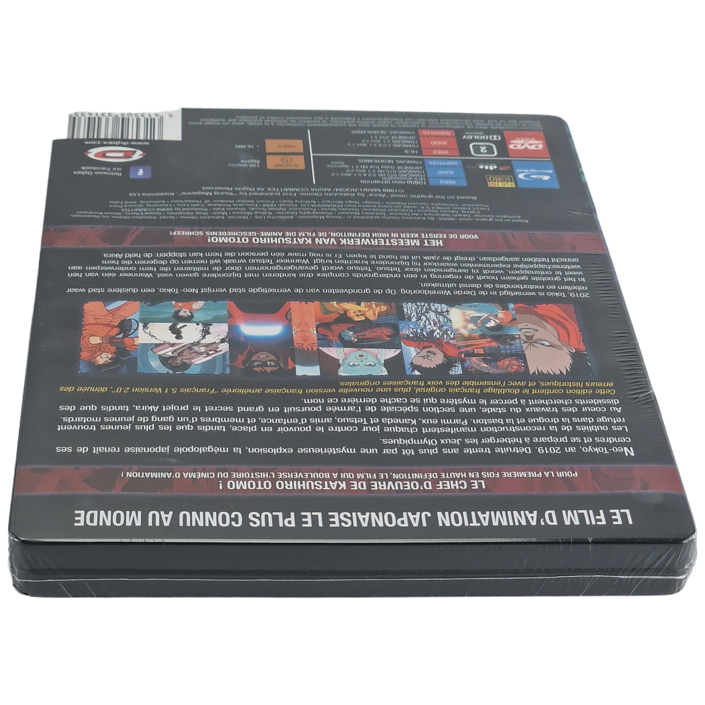 Akira Steelbook Édition Collector Combo Blu-ray DVD Édition Heavy Metal