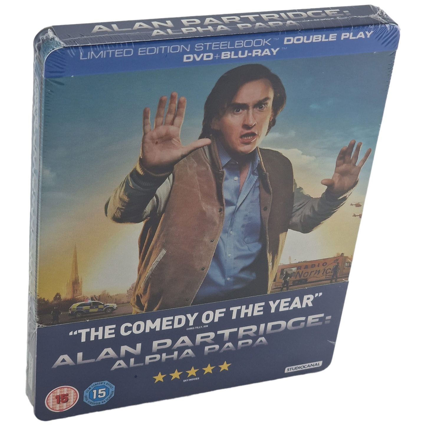 Alan Partridge: Alpha Papa Blu-ray + DVD SteelBook Zavvi éxclusif 2013 Region B