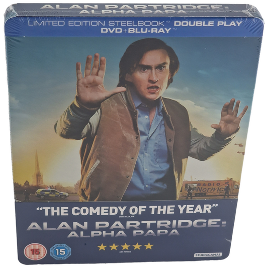 Alan Partridge: Alpha Papa Blu-ray + DVD SteelBook Zavvi éxclusif 2013 Region B