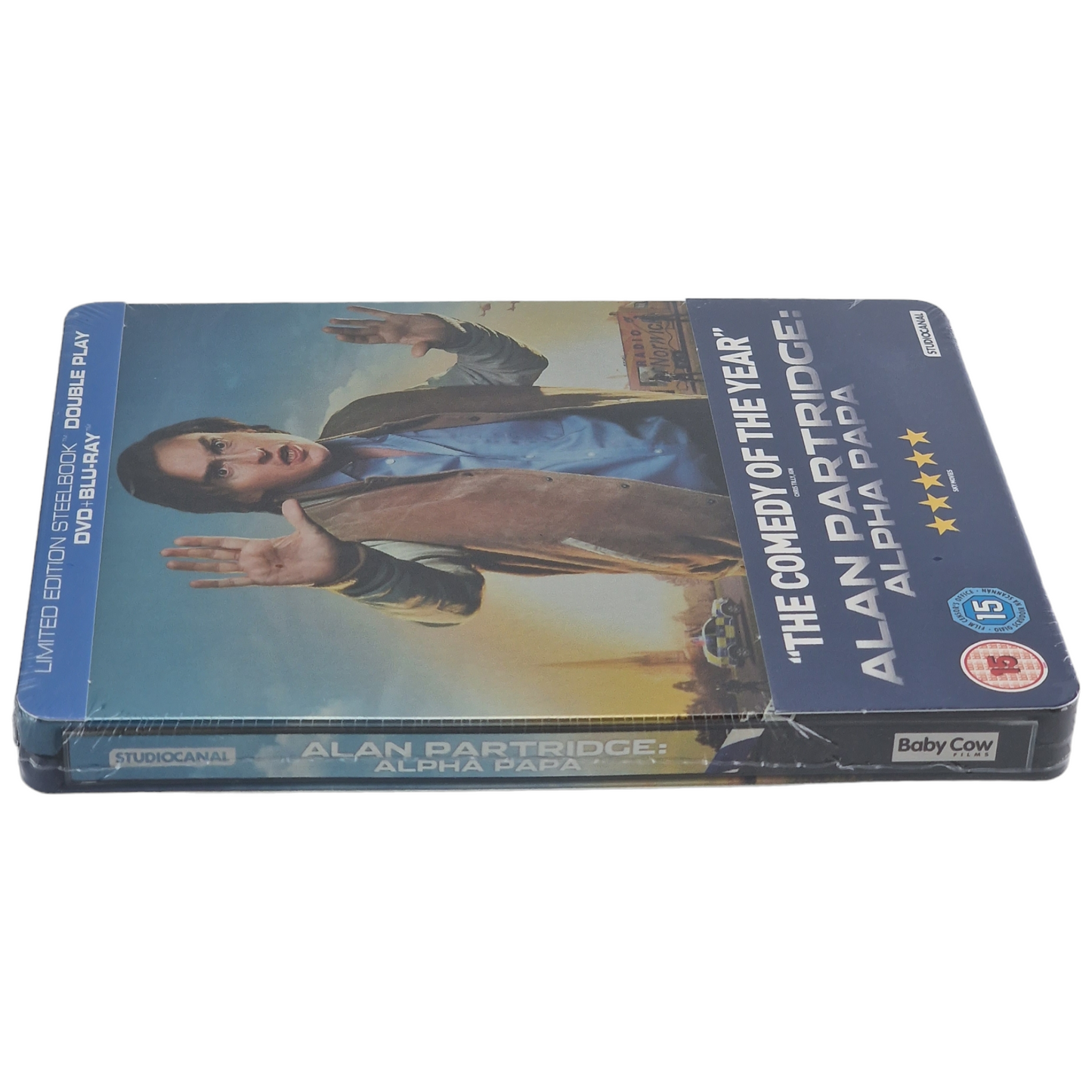 Alan Partridge: Alpha Papa Blu-ray + DVD SteelBook Zavvi éxclusif 2013 Region B