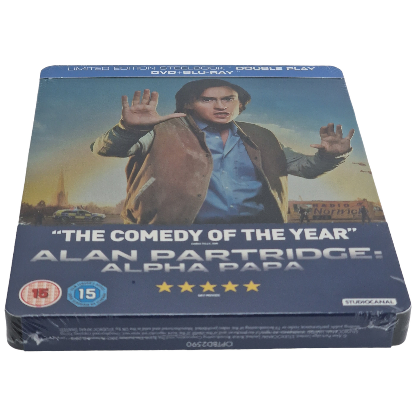 Alan Partridge: Alpha Papa Blu-ray + DVD SteelBook Zavvi éxclusif 2013 Region B