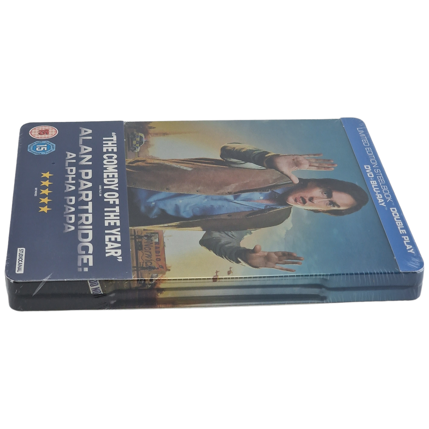 Alan Partridge: Alpha Papa Blu-ray + DVD SteelBook Zavvi éxclusif 2013 Region B
