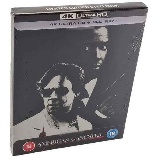 American Gangster (2007) - SteelBook 4K Ultra HD + Blu-ray - Zone libre + Zone B - vue 2