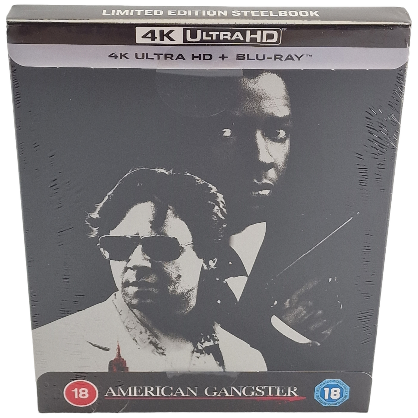 American Gangster 4K Ultra HD + Blu-ray Steelbook Zavvi Exclusif Region B [-18]