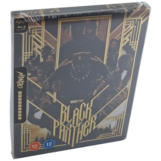 Black Panther (2018) - SteelBook 4K Ultra HD + Blu-ray - Zone libre - vue 2