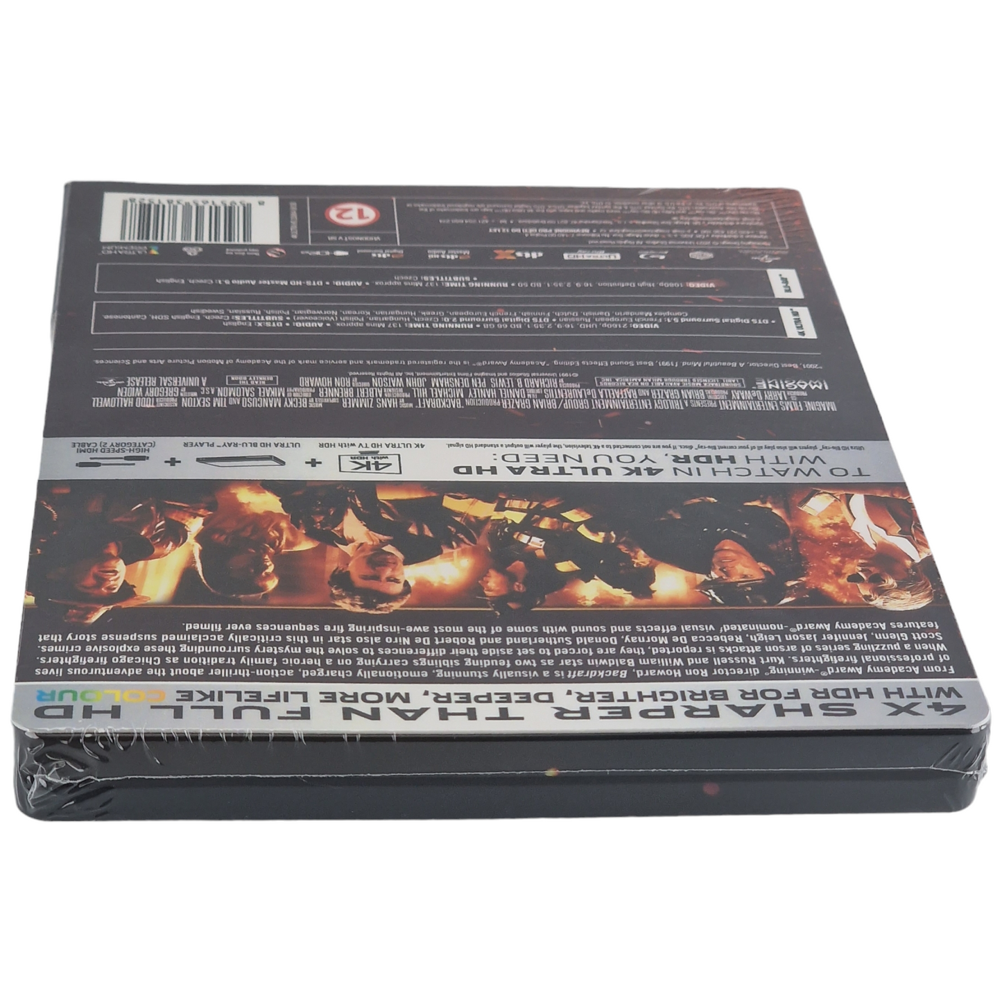 Backdraft [De Niro]4K Ultra HD + Blu-ray SteelBook exclusif FilmArena Zone Libre