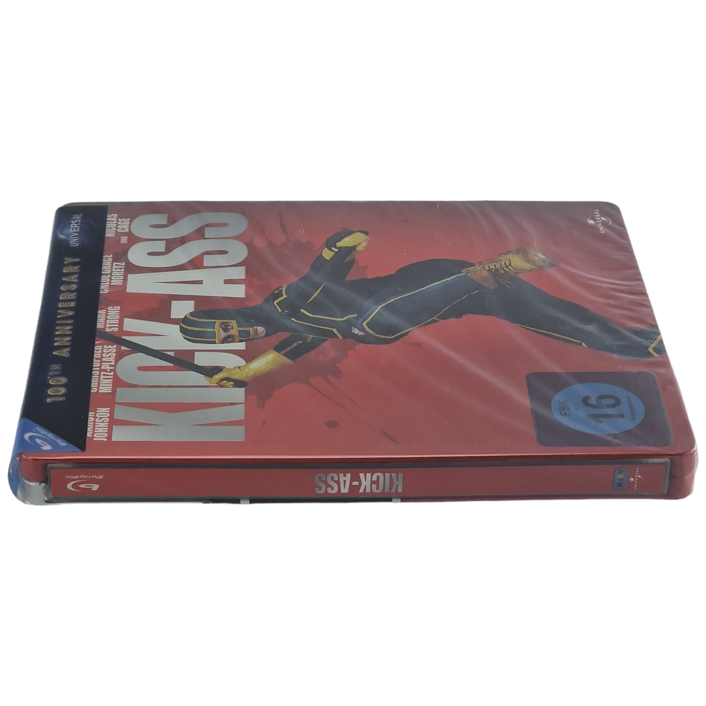 Kick-Ass Blu-ray Steelbook Taylor-Johnson 100e anniversaire d'Universal [-18] B