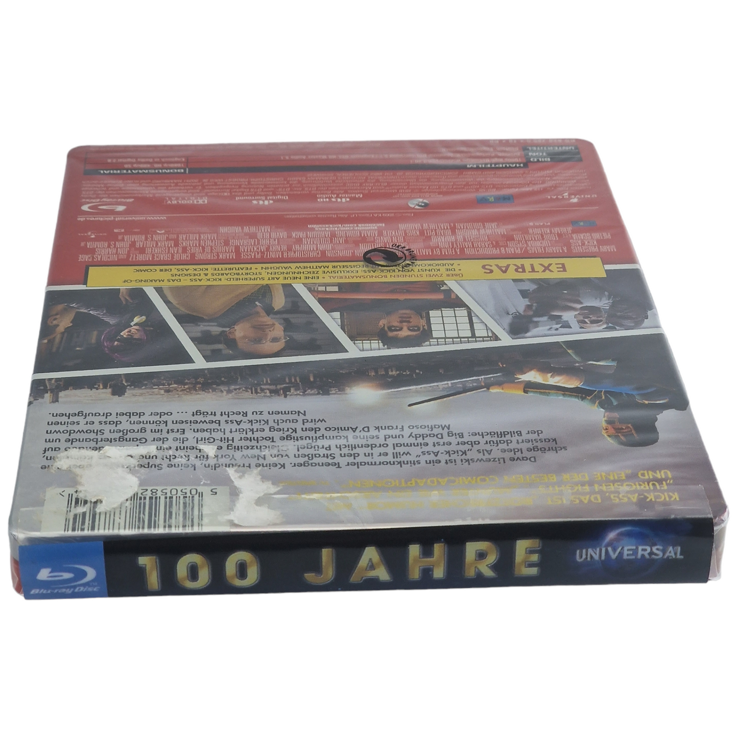 Kick-Ass Blu-ray Steelbook Taylor-Johnson 100e anniversaire d'Universal [-18] B