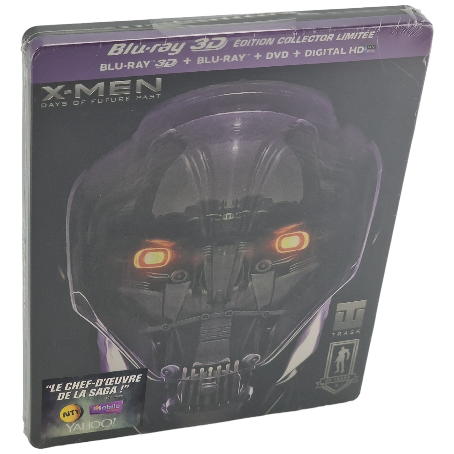 X-Men : Jours du futur passé Blu-ray 3D + Blu-ray + DVD Steelbook  Zone Libre