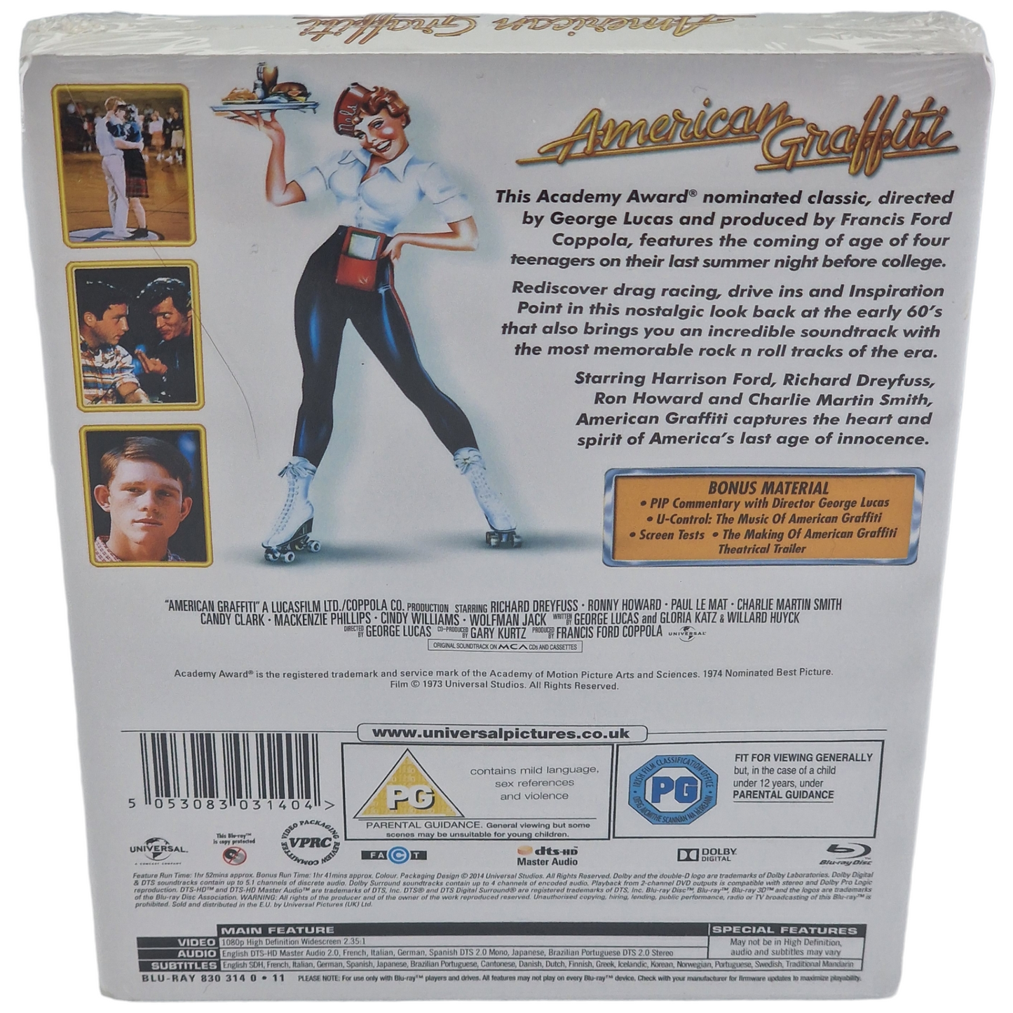 American Graffiti George Lucas Blu-ray SteelBook Zavvi Limitée 2500 ex  Libre