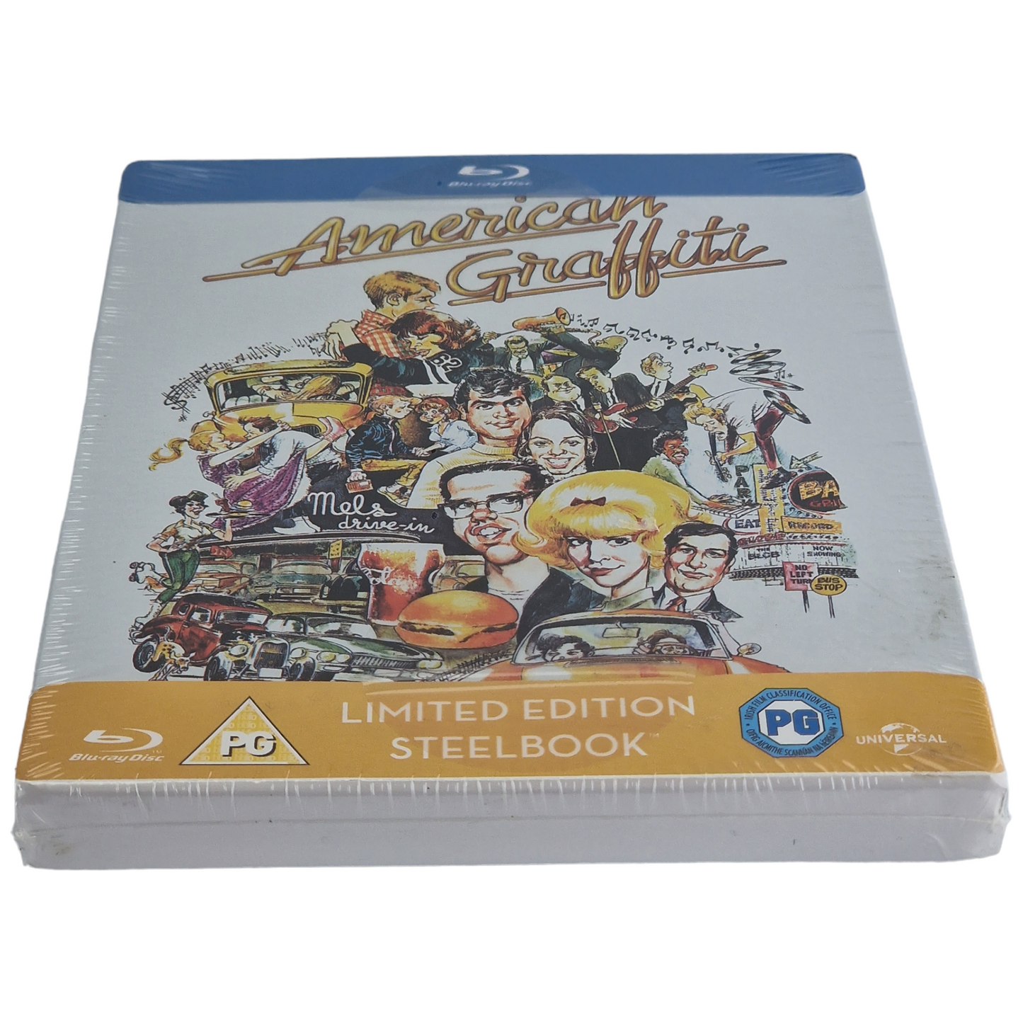 American Graffiti George Lucas Blu-ray SteelBook Zavvi Limitée 2500 ex  Libre