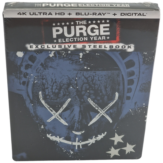 American Nightmare 3 Élections [La Purge] 4K Ultra HD + Blu-ray Steelbook Zone A