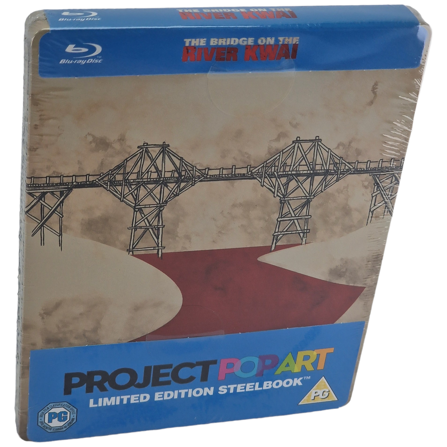 Le pont de la rivière Kwai Blu-ray SteelBook Zavvi Limité à 1000 Exe Zone Libre