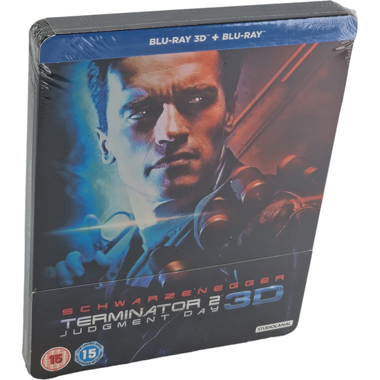 Terminator 2 : Le Jugement dernier (1991) - SteelBook Blu-ray 3D + Blu-ray - Zone B - vue 2