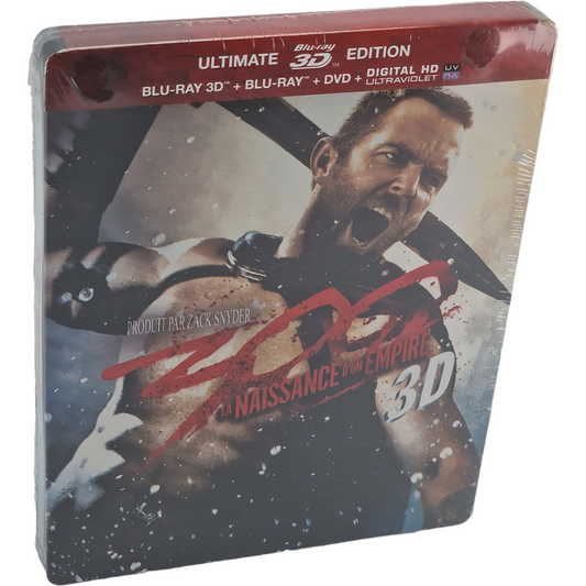 300 : La Naissance d’un empire (2014) - SteelBook Blu-ray 3D + Blu-ray + DVD - Zone B - vue 2